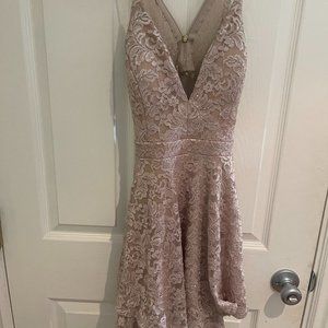 Blush dress